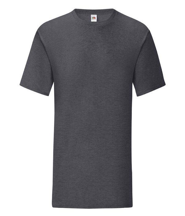 Tricou de barbat din 100% bumbac gri inchis Tricou de barbat din 100% bumbac gri inchis