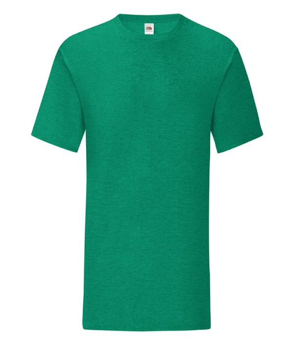 Tricou de barbat din 100% bumbac verde intens Tricou de barbat din 100% bumbac verde intens