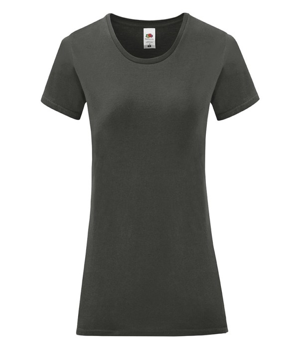 Tricou de dama din 100% bumbac, culoare grafit