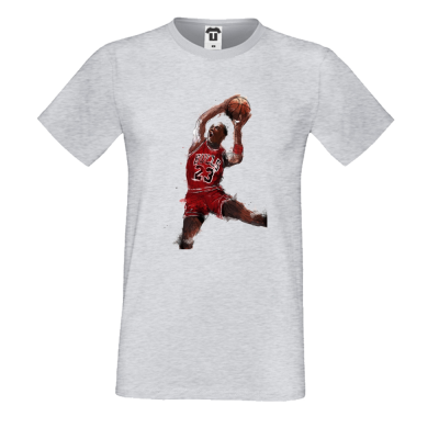 Tricou de barbati gri Jordan