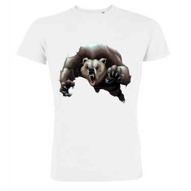 Tricou de barbat Angry Bear Tricou de barbat Angry Bear