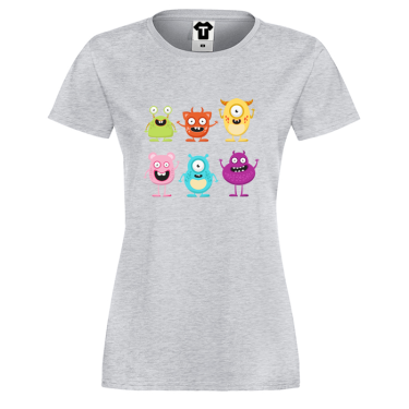 Tricou de dama Monsters painted Tricou de dama Monsters painted