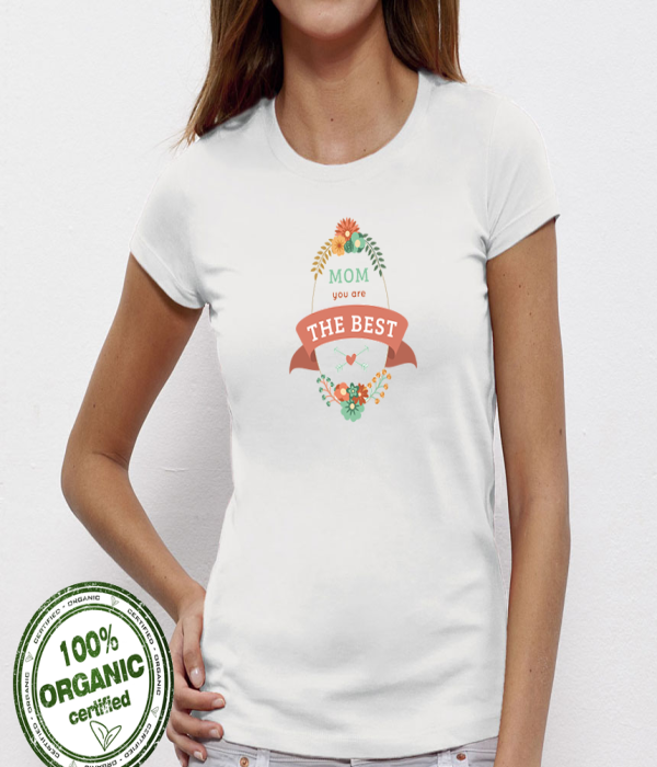 Tricou de dama alb Mom You Are The Best
