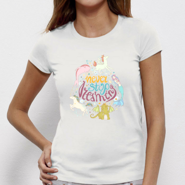 Tricou de dama Never Stop Deaming