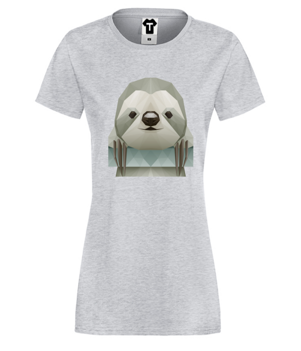 Tricou de dama Penguin Polygonal