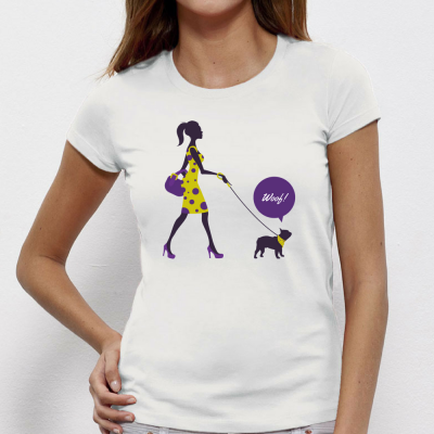 Tricou de dama Woof