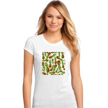 Tricou de dama Pineapples