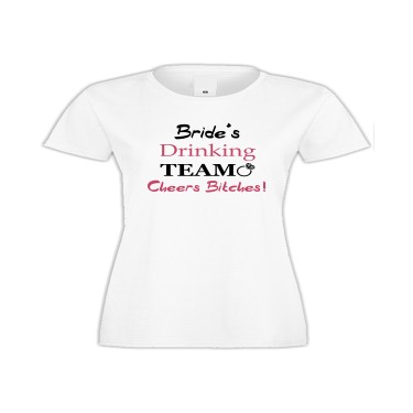Tricou de dama Bride's Drinking Team 