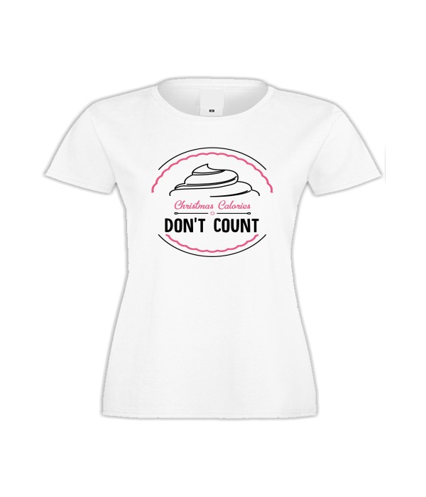 Tricou de dama Christmas calories Tricou de dama Christmas calories