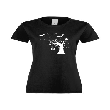 Tricou de dama Scary Night negru Tricou de dama Scary Night negru