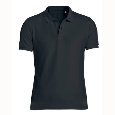 Tricou/Camasa de barbati Polo din 100% bumbac organic negru Tricou/Camasa de barbati Polo din 100% bumbac organic negru