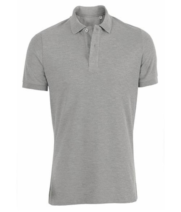 Tricou/Camasa de barbati Polo din 100% bumbac organic gri Tricou/Camasa de barbati Polo din 100% bumbac organic gri