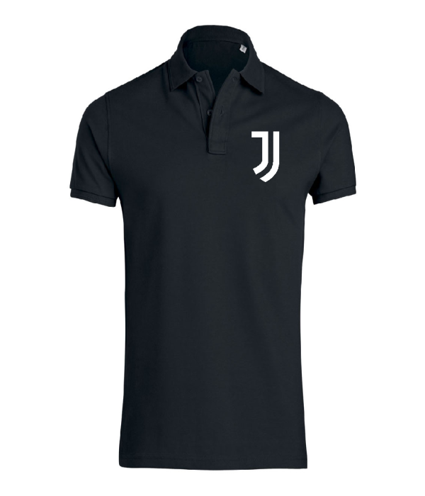 Tricou/Camasa de bartati Polo din 100% bumbac organic Juve negru Tricou/Camasa de bartati Polo din 100% bumbac organic Juve negru