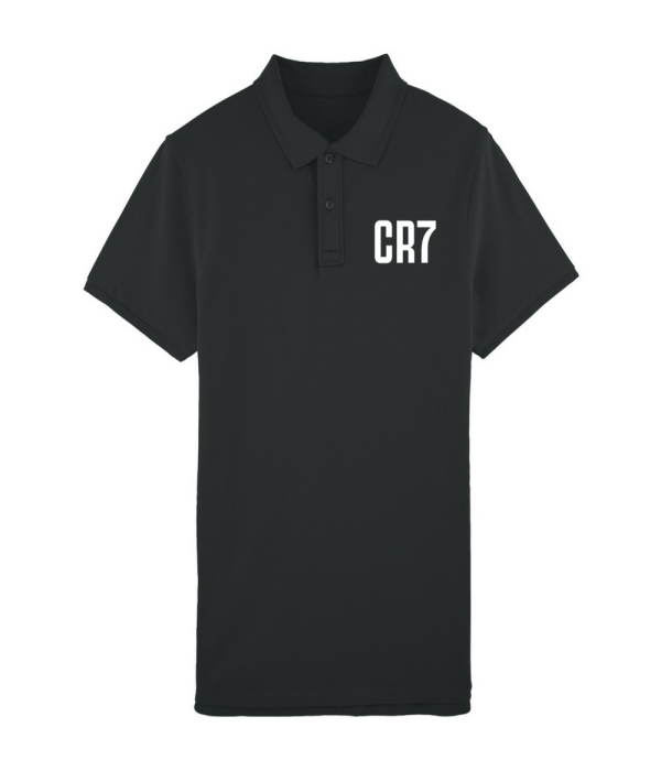 Tricou/Camasa de bartati Polo din 100% bumbac organic alb CR7 Tricou/Camasa de bartati Polo din 100% bumbac organic alb CR7