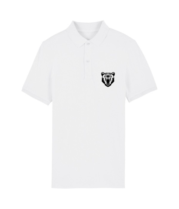 Tricou/Camasa stil Polo din 100% bumbac otganic in culori diferite Bear Roar