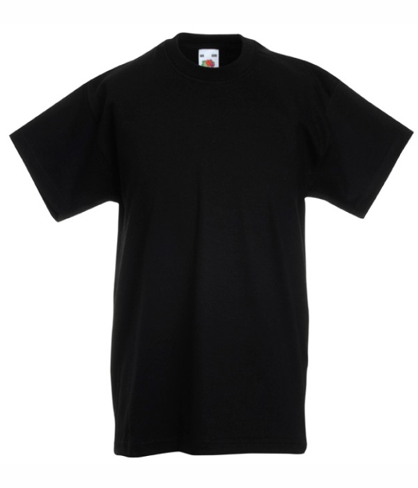 Tricou de copii pe negru