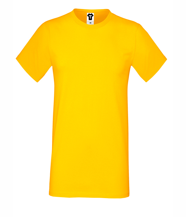 Tricou de barbat galben