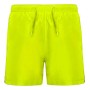 Pantaloni scurti pentru inot si sport galben
