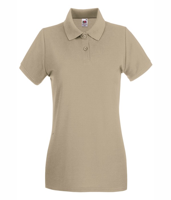 Tricou/Camasa stil Polo de dama 100% bumbac khaki