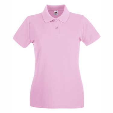 Tricou/Camasa stil Polo de dama 100% bumbac roz deschis