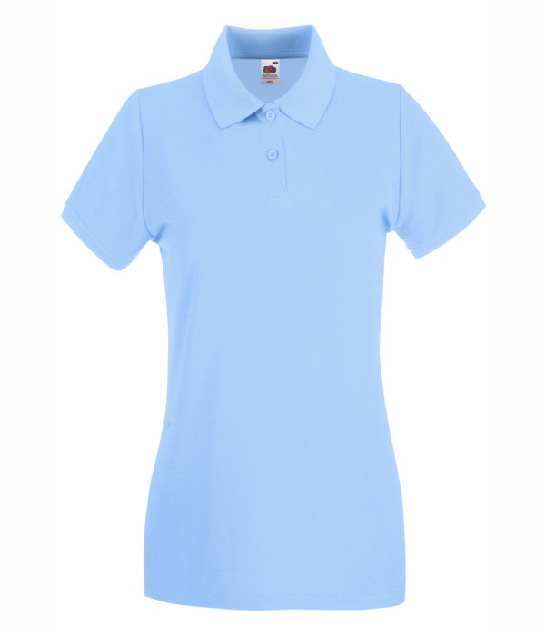 Tricou/Camasa stil Polo de dama 100% bumbac albastru azur Tricou/Camasa stil Polo de dama 100% bumbac albastru azur