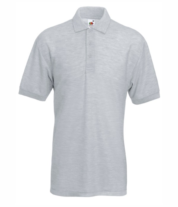 Tricou/Camasa stil Polo de barbat din bumbac si poliester gri Tricou/Camasa stil Polo de barbat din bumbac si poliester gri