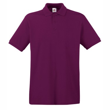Tricou/Camasa stil Polo de barbat 100% bumbac burgundy