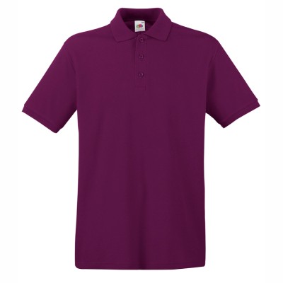 Tricou/Camasa stil Polo de barbat 100% bumbac burgundy