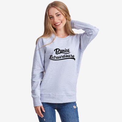 Bluza de dama pe gri sau albastru inchis Bunica Extraordinara Bluza de dama pe gri sau albastru inchis Bunica Extraordinara
