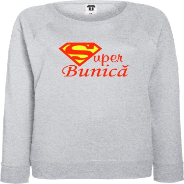 Bluza de dama pe gri sau albastru inchis Super Bunica