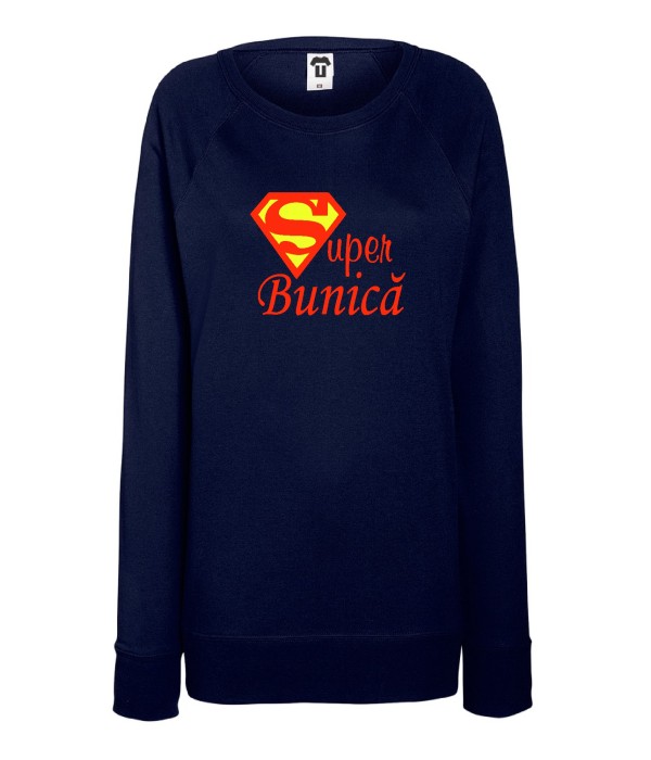 Bluza de dama pe gri sau albastru inchis Super Bunica