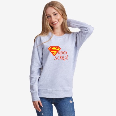 Bluza de dama pe gri sau albastru inchis Super Sora