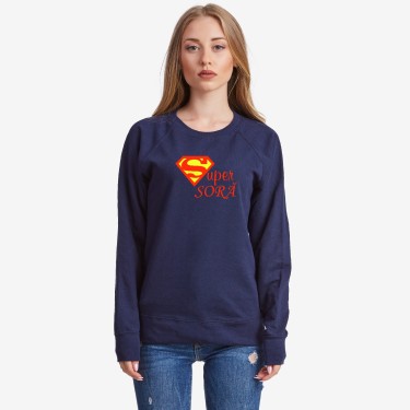 Bluza de dama pe gri sau albastru inchis Super Sora